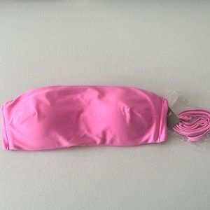 Aerie Bandeau Bikini Top | Pink | Size:S